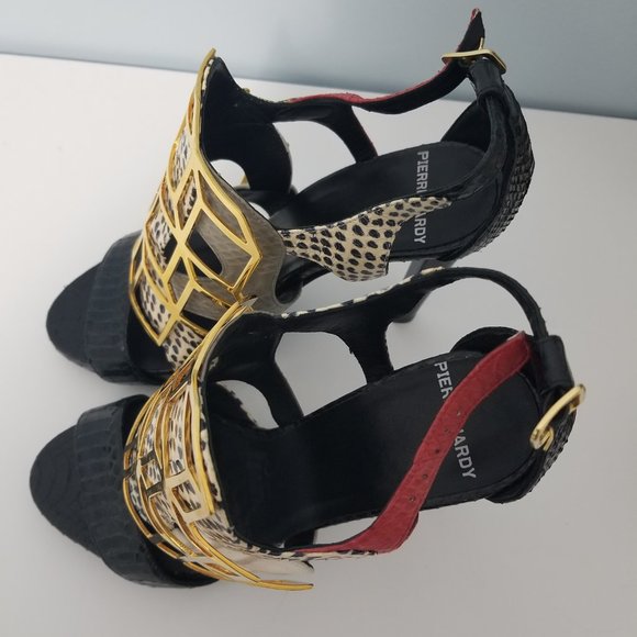Pierre Hardy Leather Heeled sandals - Picture 2 of 3
